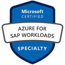 Microsoft Certified Azure for SAP Workloads Specialty